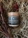 Соєва ароматична свічка з дерев'яним гнотом, аромат "Карпатське сіно", 200 мл 2023*09 фото 4