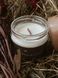 Соєва ароматична свічка з дерев'яним гнотом, аромат "Карпатське сіно", 200 мл 2023*09 фото 2