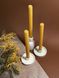 Набір столових свічок з вощини, 3 шт 290324-03 фото 1