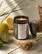 Соєва ароматична свічка з бавовняним гнотом Bazhani "Citrus Vetiver" (зелений цитрусово-деревний аромат), 200 мл 200826-01 фото 3