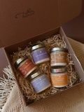 Подарунковий набір соєвих свічок Bazhani "Five Scents Collection" (5 ароматів) 190724*01 фото