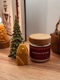 Новорічний набір свічок - ароматична свічка "Імбирне печиво", свічка ялинка, свічка будиночок 05112404 фото