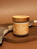 Соєва свічка Bazhani "Sweet Tobacco / Clear" (тютюново-медовий аромат), 200 мл 140 фото