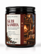 Ароматична соєва свічка BAZHANI &laquo;Біля каміна&raquo; (Amber & Cedar), 200 мл 240926-03 фото 1