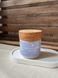 Соєва свічка в скляній банці з дерев'яною кришкою, аромат Світанковий дотик, 200 мл 144 фото 4
